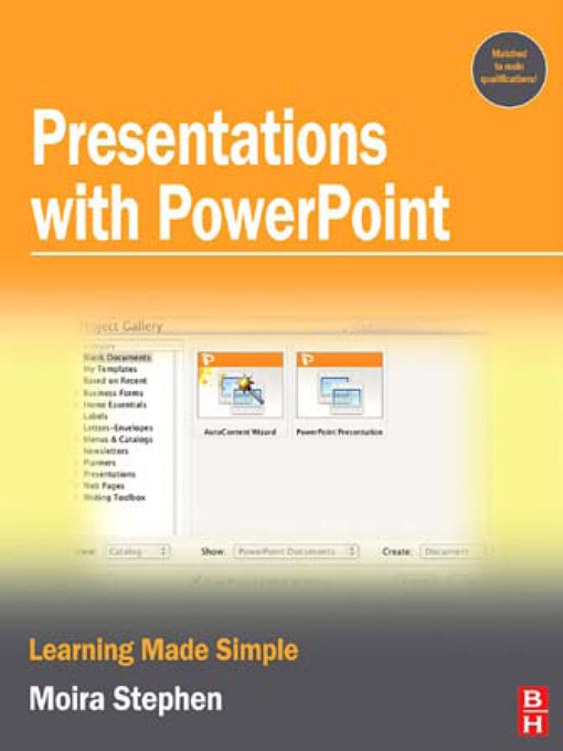 Cover image for Presentations with PowerPoint
